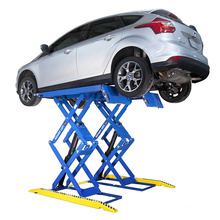 Inground scissor car lift double scissor car lift tables for sale